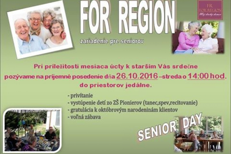 Senior DAY 2016 Senior DAY 2016