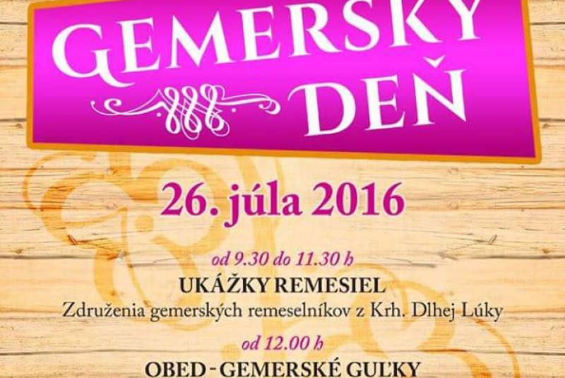 Gemerský deň Gemerský deň