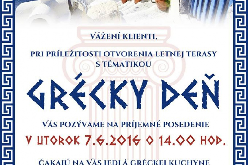 Grécky deň 2016 Grécky deň 2016